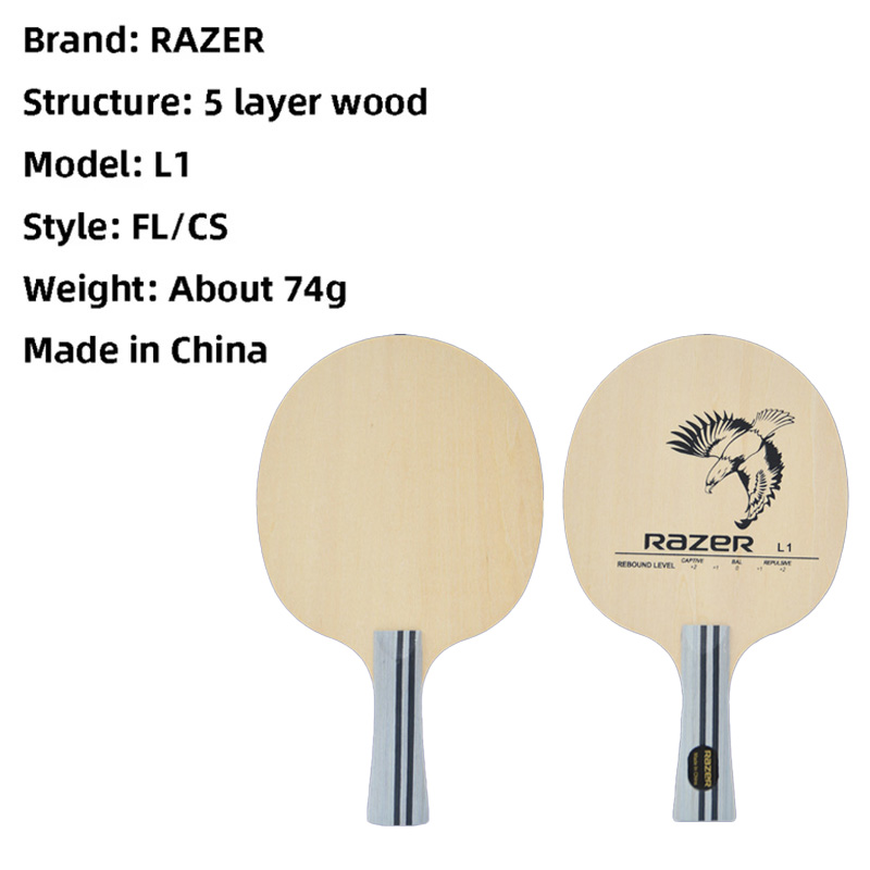 Table Tennis No 1 - Professionale RAZER L1 Lama da ping