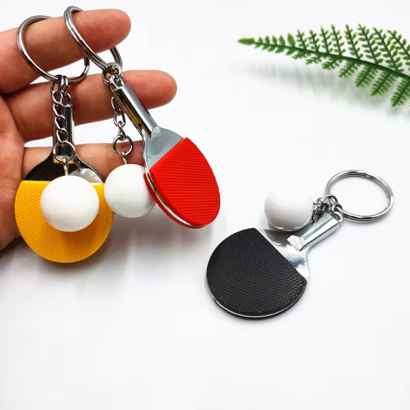 Table Tennis Keychain - 7 colori simpatici pendenti per racchetta