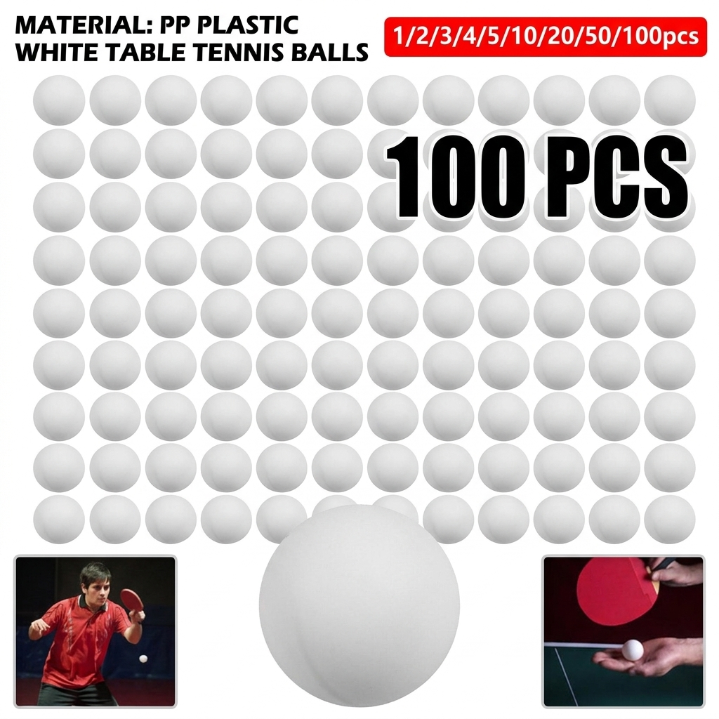 Table Tennis No 1 - Palline da Ping Pong Colorate Opache