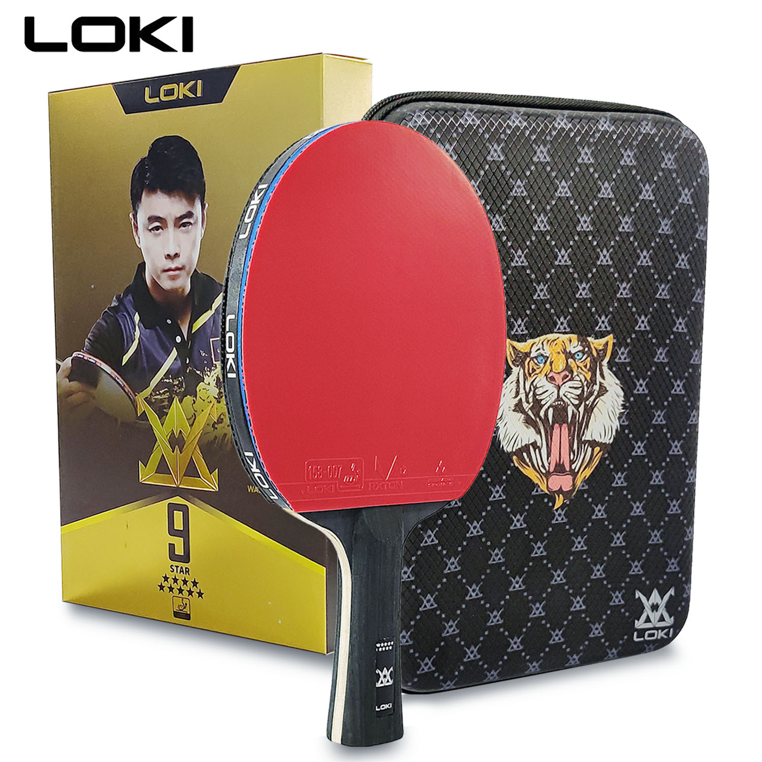 Table Tennis Eleven - LOKI Racchetta da ping pong a