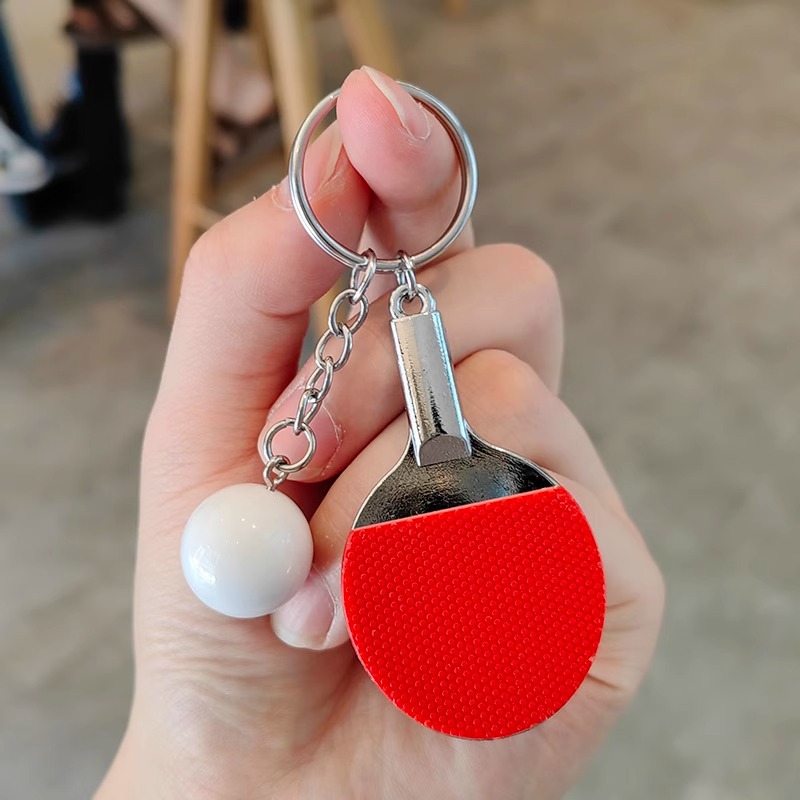 Simulazione creativa Racchetta - Table Tennis Keychain recensione e prezzo