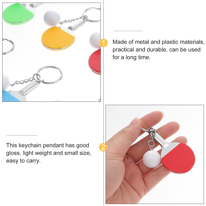 30 pezzi mini portachiavi racc - Table Tennis Keychain recensione e prezzo
