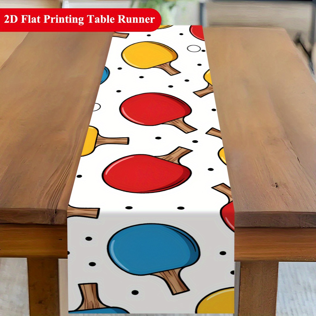 Tovaglia da Tavolo con Motivo  - Table Tennis News Today recensione e prezzo